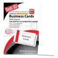 Blanks/Usa Printable Microperforated Business Cards, Copier/Inkjet/Laser/Offset, 2 x 3.5, White, PK2500, 2500PK BCT25S8WH